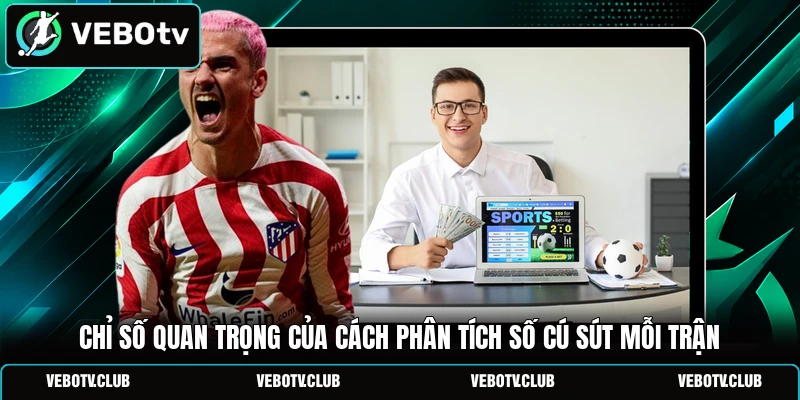 Chỉ số quan trọng của cách phân tích số cú sút mỗi trận