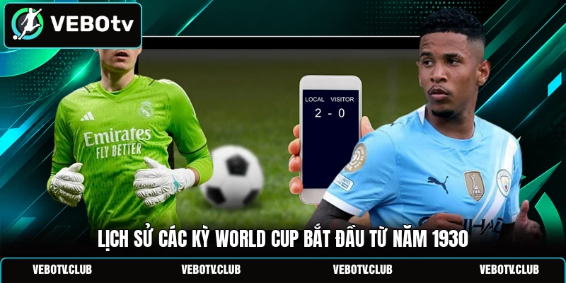 Lịch sử các kỳ World Cup bắt đầu từ năm 1930