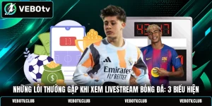 Những Lỗi Thường Gặp Khi Xem Livestream Bóng Đá: 3 Biểu Hiện
