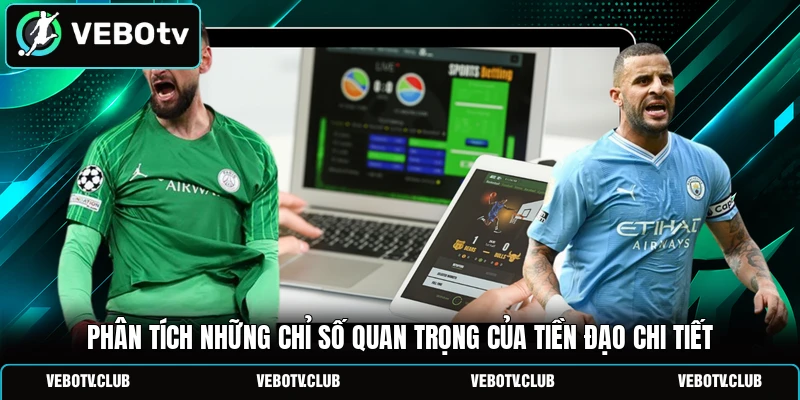 Phân tích những chỉ số quan trọng của tiền đạo chi tiết