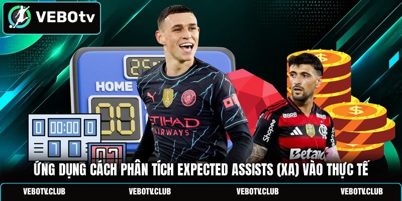 Ứng dụng cách phân tích expected assists (xA) vào thực tế