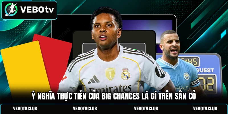 Ý nghĩa thực tiễn của big chances là gì trên sân cỏ